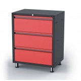 NDS   3-Drawer Floor Standing Cabinet with double bearing sliders